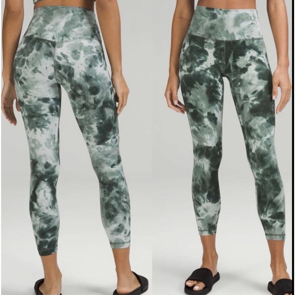 Lululemon Align High-Rise Pant Pockets 25" Diamond Dye Smoked Spruce Size 20